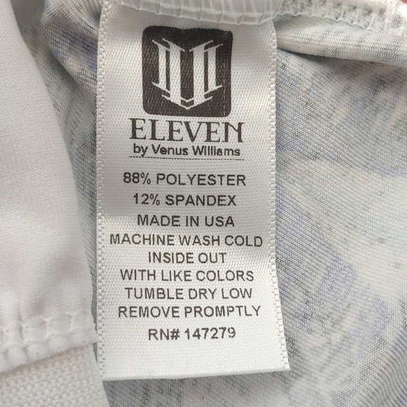 SALE: EleVen by Venus Williams Print Fitted Tank Top, Medium - Picture 8 of 10